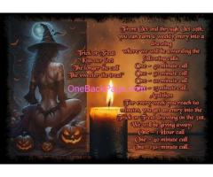 TRICK OR TREAT SPECIALS! CALL TRACI FOR YOUR KINKY PHONESEX FUN!
