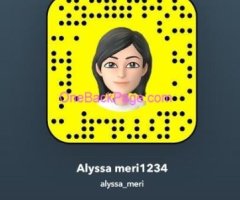 Snapchat ? alyssa_meri1234? ? I Do Incall, Outcall And CarDate?