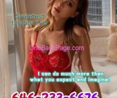?✅✅100% real?Hot & sexy beauty NEW IN TOWN?646-233-6676 2E1