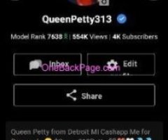 PornStar QueenPetty from Detroit doing in call in Dearborn all Night cum have fun w a badd bish