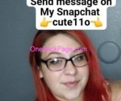 I only use SnapChat ?cute11o? All specials Available