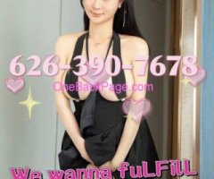 ❤️CUTE YOUNG ASIAN☎️626-390-7678☎️GFE❤️PINK PUSSY❤️GIRLS WAITING❤️HOT & WET❤️