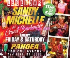 Sandy Michelle's Happy Holidays Fridays&ampamp;Saturdays Dec 11p-3a