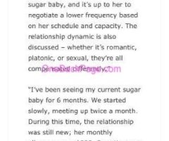 Sugar Dating