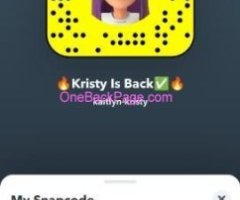 Text me on my number also my Snap chat :Kaitlyn-Kristy ?All specials Available??