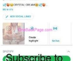 Incall only ?‍PETTIE TREAT ?‍????CRYSTAL CREAM???NO DEPOSIT ??♀