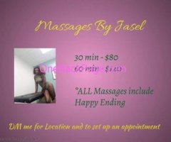 30 min Real Massages (9a-8p Daily)