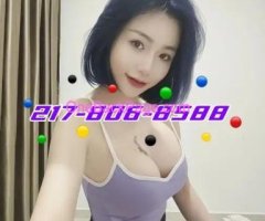?2 New Asian girls COMING? sexy?? SWEET?217-806-8588?-10.30