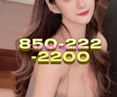 ⭐️⭐️⭐️NEW Asian HOT Girls⭐️⭐️⭐⭐️850-222-2200⭐️⭐️⭐️⭐best massage