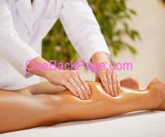 Male giving theraputic and sensual massage