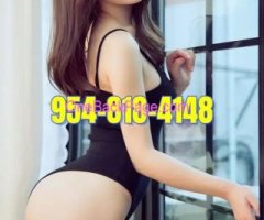 ??? New Sweet Asian LADY???954-818-4148??100% Cute?II