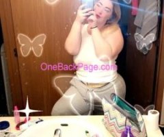 Let’s have some fun! Blonde BBW super freak