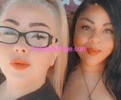 Visiting 2 girl show - $200 Latina and blonde big bootys!