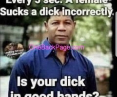 Is your dick in good hands ?