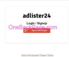 Adlister24.com | Alternative site to Backpage | 2021 New Update