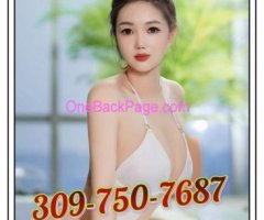 ??100% New beautiful Asian girl ????????309-750-7687?