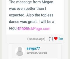 30 MINUTE ECONOMY MASSAGE SPECIALS - Miss Megan
