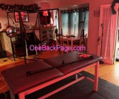 Make your fantasies a reality in this private 2 room dungeon