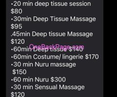 Hi guys come and get 1 of my spectacular massages