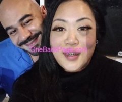 Freaky Couple Asian Girl and Latin Stud - 2 days only DP SLUT! ! !