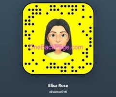 ?Tell me your fantasy??ADD ON MY SNAPCHAT ONLY - elisarose010