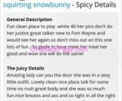 ?FROSTED SNOWBUNNY? PLEASE READ EVERYTHING!!!