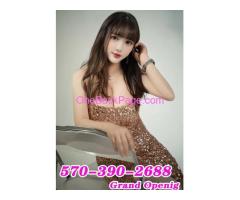 ❤️Grand opening❤️New asian girl❤️First-class service❤️Tel:570-390-2688❤️very beautiful girls❤️