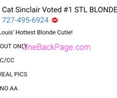 ? Cat Sinclair Voted #1 STL BLONDE ? 669-261-6951?