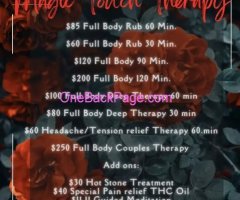 ?Magic Touch Therapy taking walk-ins today?