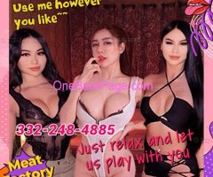 3 Pink Asians are lining up now!332-248-4885