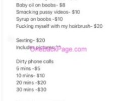 I sell pussy now so hmu ( $250 )