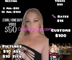 SEXY BUSTY BLONDE DOING SPECIALS IN NEW JERSEY??