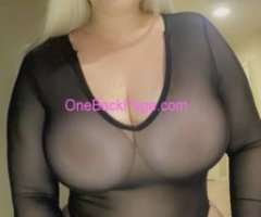 Busty blonde babe