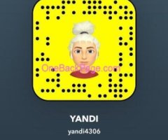 Sweet Sugary?Lets make all of you fantasies come true? ?Add me on my snapchat: yandi4306?
