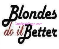 ?Blonde BOmbshell? ?????????????
