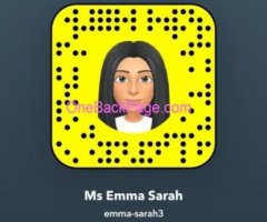 Your favorite Goddess Ms. Emma Sarah?Snap:-Emma-sarah3?