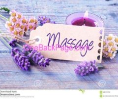 Indulge your senses w/quality massage..