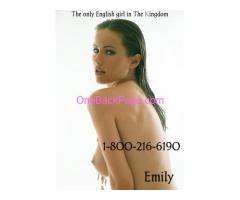 Kinky English Girl Emily has No Limits! - Erotic Phone Sex! 1-800-216-6190