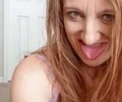 ?HOT REAL REDHEAD MILF HOSTING NOW!!?