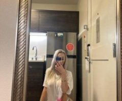 NEW VISITING NOW BLONDE ? Beautiful model ?SPINNER petite VISITING in/out