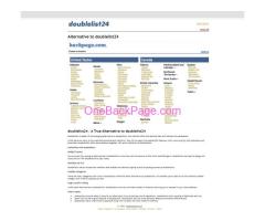 Backpage Replacement Or An Alternative To DoubleList24