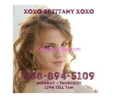 Brittany needs to PUNISH her Sissy Slut Brother for stealing her panties again?  1-888-894-5109