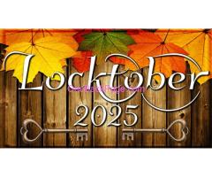 Join The Sissy Whisperer, Ms. Amelia Divine for Locktober!