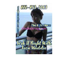 Let The Pegging Began And End With Teen Domme Phone SEx Maddie 888-859-5169