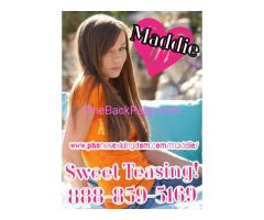 XXX CUMSLUT Teen Maddie Loves Getting Extreme Phone SEX Call 888-859-5169